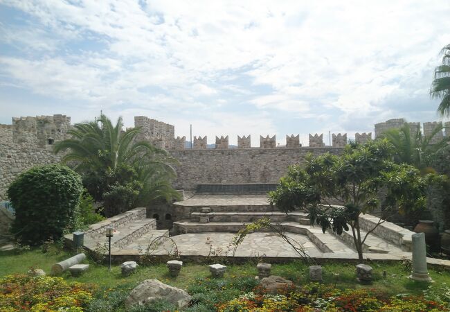 こじんまりしたお城