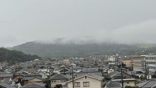 雨なら見えないです