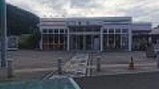 コンパクトですがレストランからお土産までそろっています