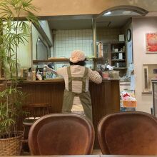 革張りのチェア