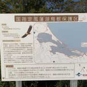 鳥獣保護区の風蓮湖