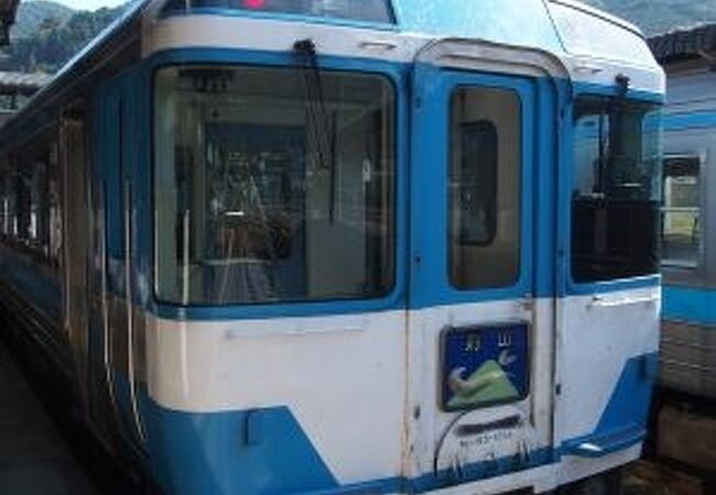 徳島線を走る特急列車