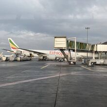 エチオピア航空の飛行機