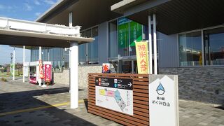 鉄道のまちコーナーがある道の駅 （道の駅 めぐみ白山） 