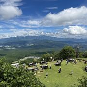 清里テラスからの絶景