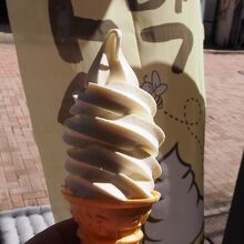 はちみつソフトクリーム