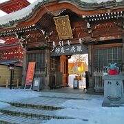 五重塔が特徴的な寺院