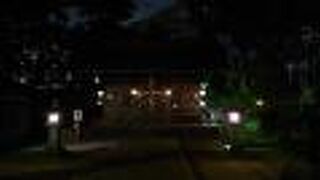 秋の夜の菅生神社もまた良し