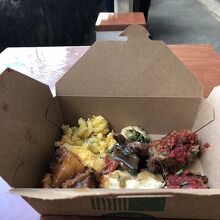 ちょっと貧相な私のボックスランチ