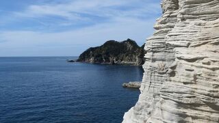 白亜の海岸と多島美♪