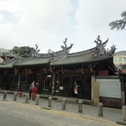 彫刻が素晴らしい道教寺院