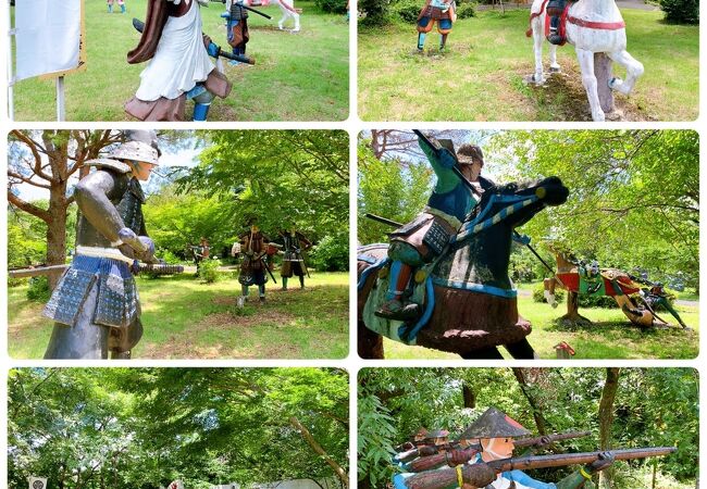 シュールな展示ですが、結構楽しめた。　夏は、風鈴まつりもやってます!