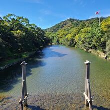 宇治橋からの眺め