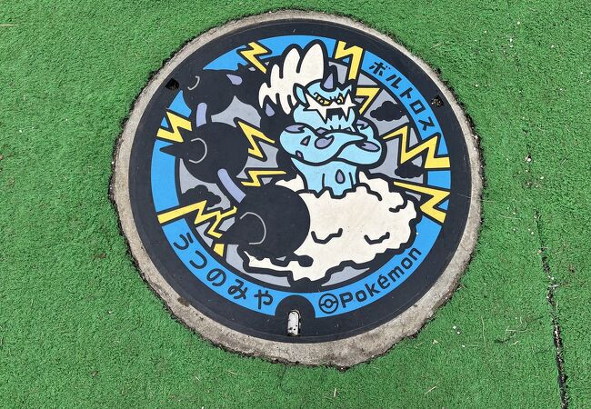 宇都宮タワーが目印の大きな公園