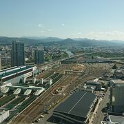 盛岡駅近くの展望室！