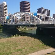 北上川にかかる大きな橋！