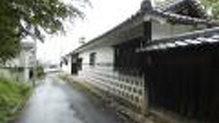 現在も旧藩主・植村家の住居