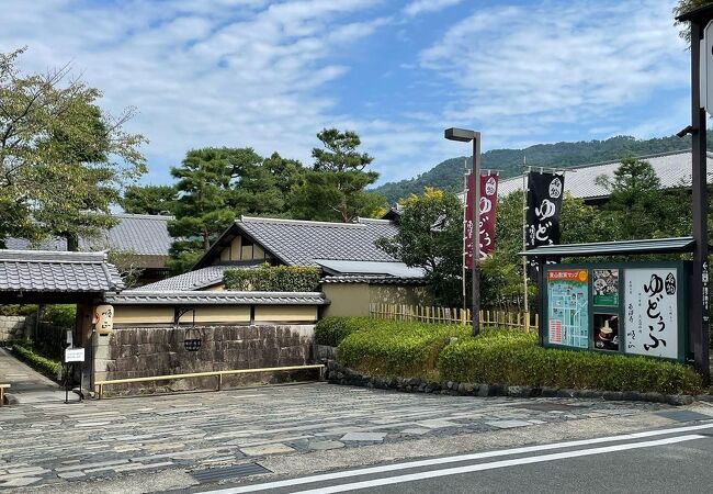 素敵な日本庭園を眺めながら食事ができます。