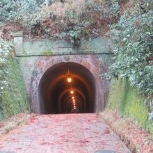 明治のトンネルです