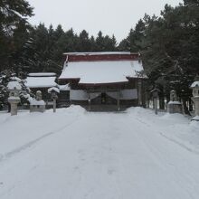 神聖な気持ちになる参道です