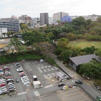 部屋の窓からの眺望