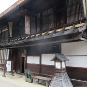 奈良井宿の元櫛問屋