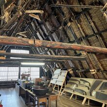 建物２階の展示