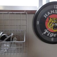 館内に溢れるタテジマグッズ