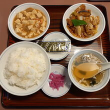 日替わり定食770円(税込)