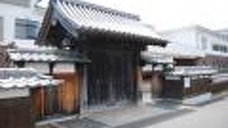 宮津の街の中にいくつか痕跡が残っています。