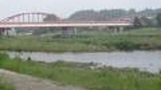 水がゆっくり流れます