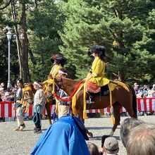 見応えのある行列