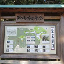 城山登山案内図