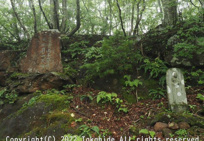 一天名月の碑