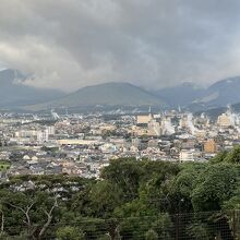 別府らしい風景が望めます。