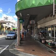 北野天満宮近くの商店街