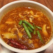 イチオシは麻辣刀削麺