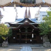 落ち着いた静かな神社です