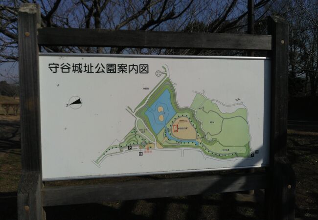 芝生と池が広がる公園