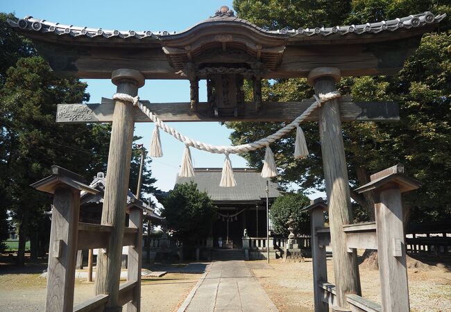 渋沢栄一が遊んでいた神社
