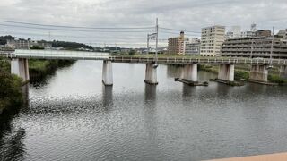 綱島で昼飲みした後に渡りました！