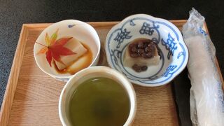 有名な胡麻豆腐