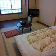 広い和室でとても快適でした。