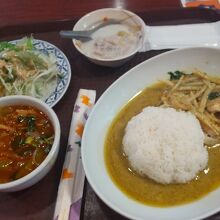 グリーンカレーランチ