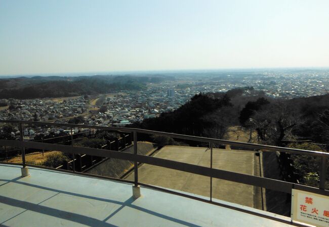 関東平野一望のビュースポット