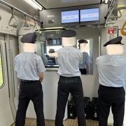 運転士は 試験前の練習…大丈夫？