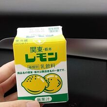 お土産のレモン