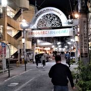 小田原東口駅前の商店街