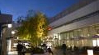 開発途中の新しい施設