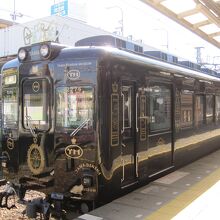 HPチェックで和歌山駅からたまミュージアム電車に乗車
